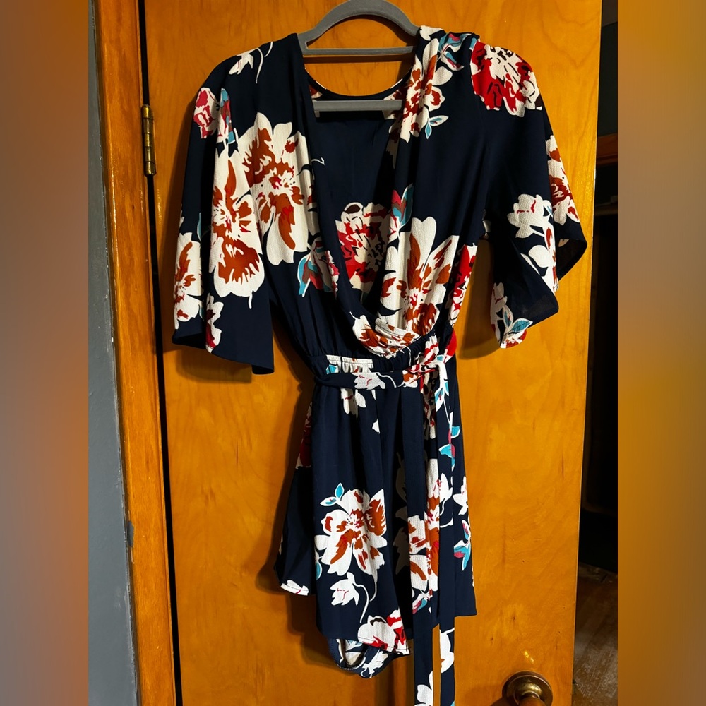 SHEIN Floral Romper